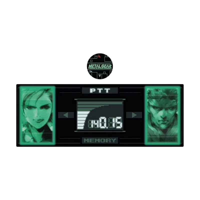 Fanattik Alfombrilla Metal Gear Solid XL Escritorio Pad & Coaster Set 80x30 cm