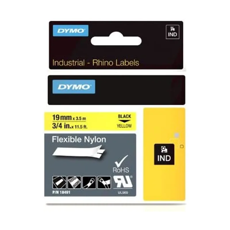 Dymo 19mm Flexible Nylon Tape
