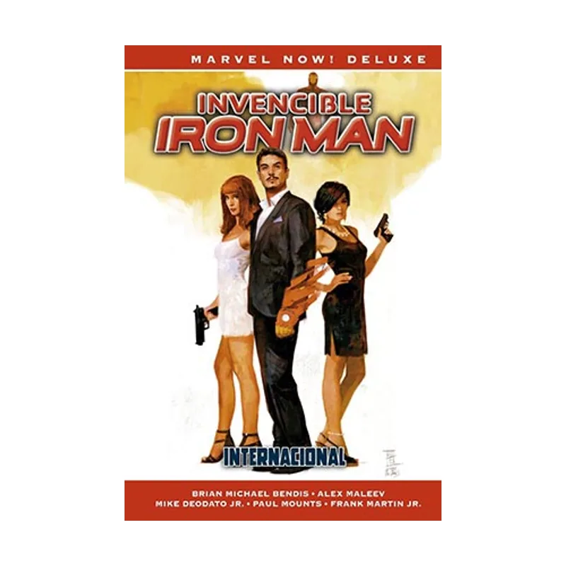 Panini Invencible Iron Man 2. Internacional MARVEL NOW DELUXE
