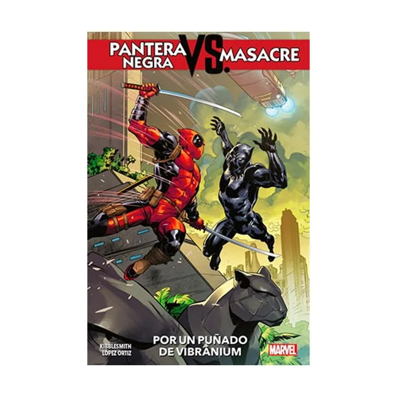 Panini Pantera Negra Vs. Masacre. Por un puñado de vibranium 100% MARVEL