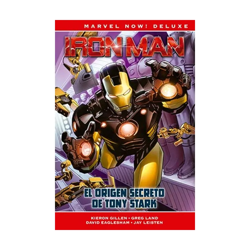 Panini Iron Man de Kieron Gillen 1. Demonios y genios MARVEL NOW LUXE