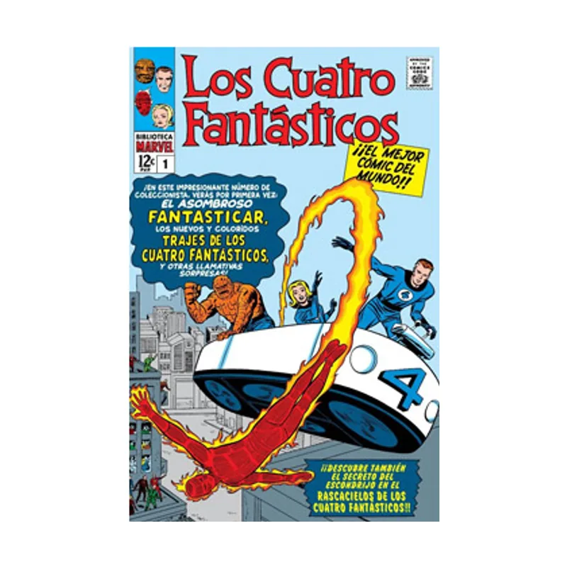 Panini Biblioteca marvel los 4 fantásticos 1. 1961-62 fantastic four 1-6 usa