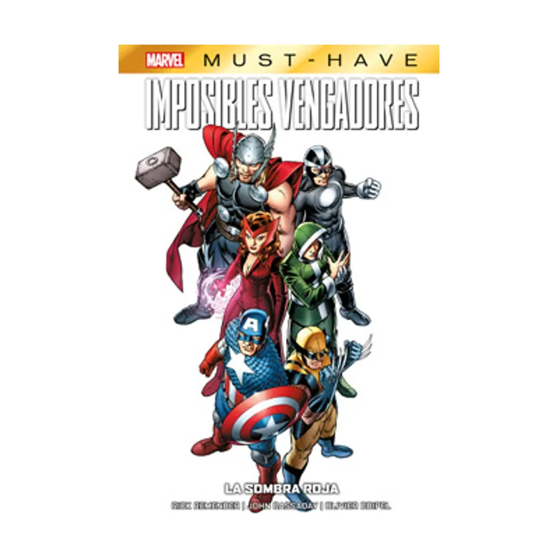 Panini Imposibles Vengadores. La Sombra Roja MARVEL MUST HAVE