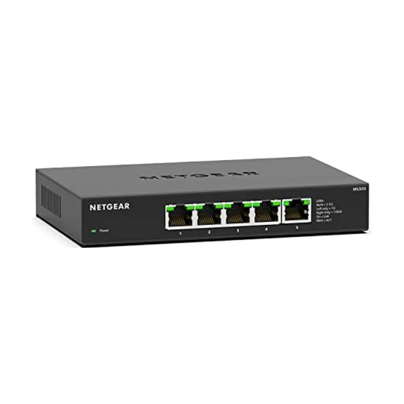 Netgear Switch de Red de 5 Puertos y 2