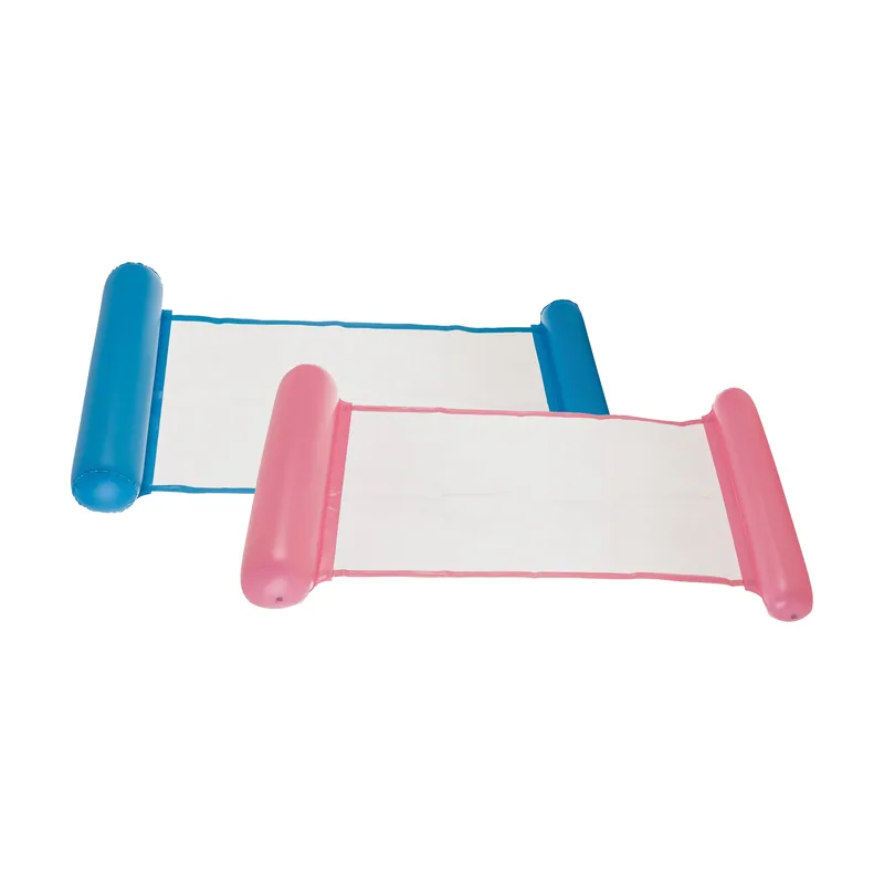 Sin nombre Creaciones Llopis Colchón Rejilla con Respaldo Hamaca Hinchable para Piscina y Playa 140 cm.