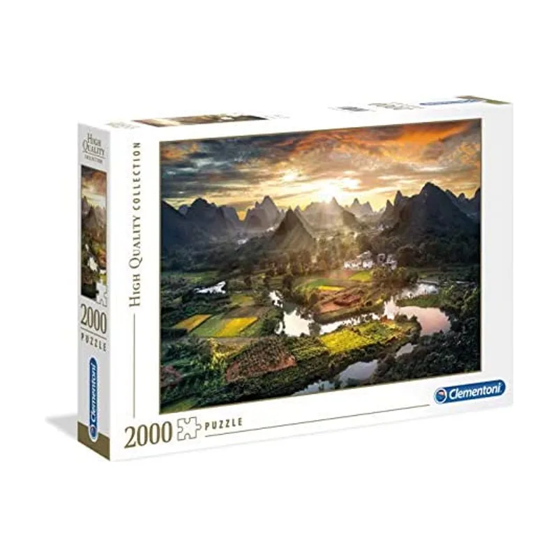 Clementoni Puzzle 2000 Piezas Paisaje Vista de China