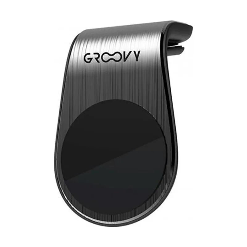 Groovy Soporte para Coche Gris Oscuro Magnético