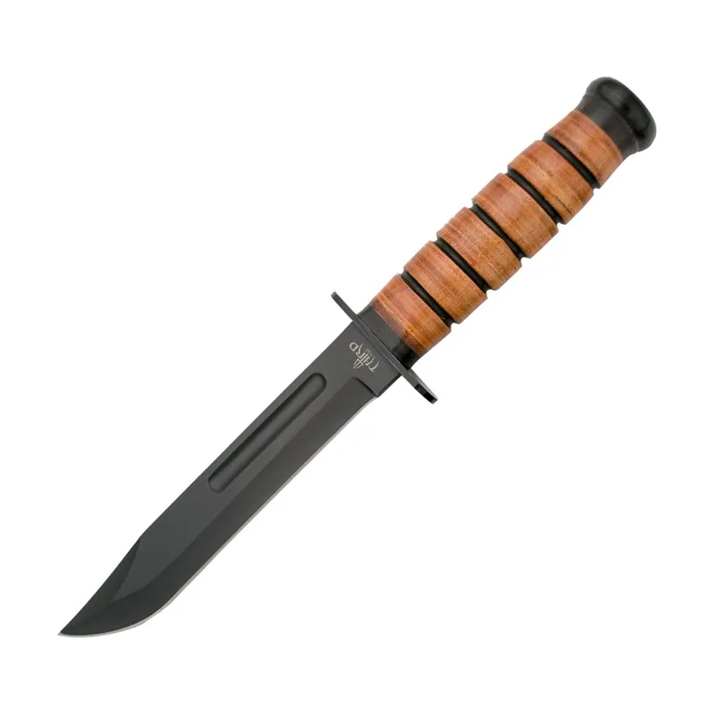 Third Cuchillo táctico 11593 con hoja de acero 420 de 17,7 cm en