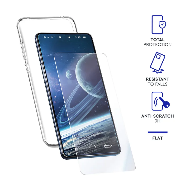 Myway funda compatible con apple iphone 14 pro max + protector