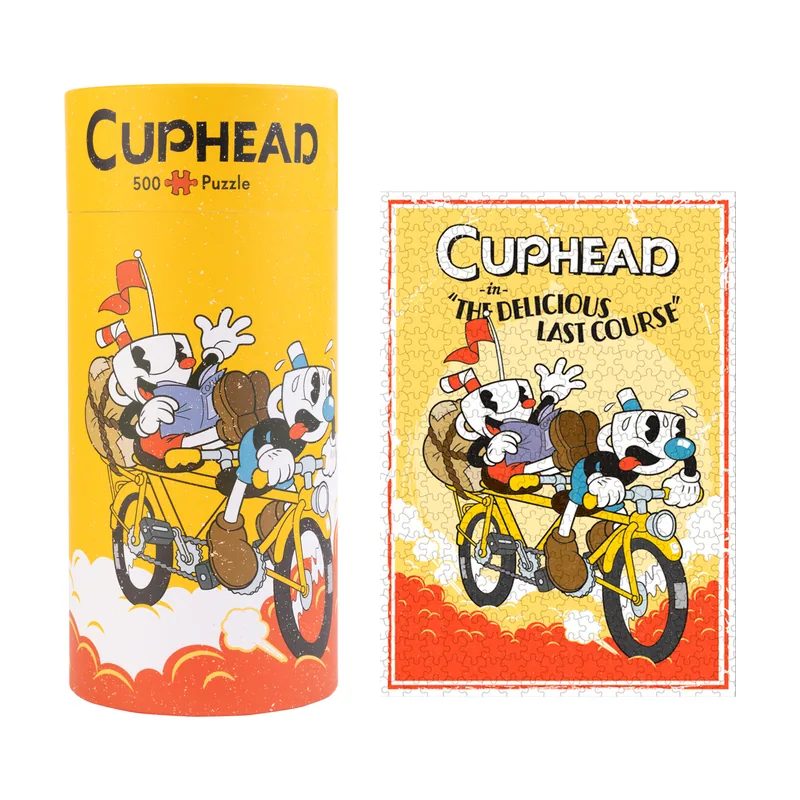 Grupo Erik Puzzle 500 Piezas Cuphead Explorer Riders