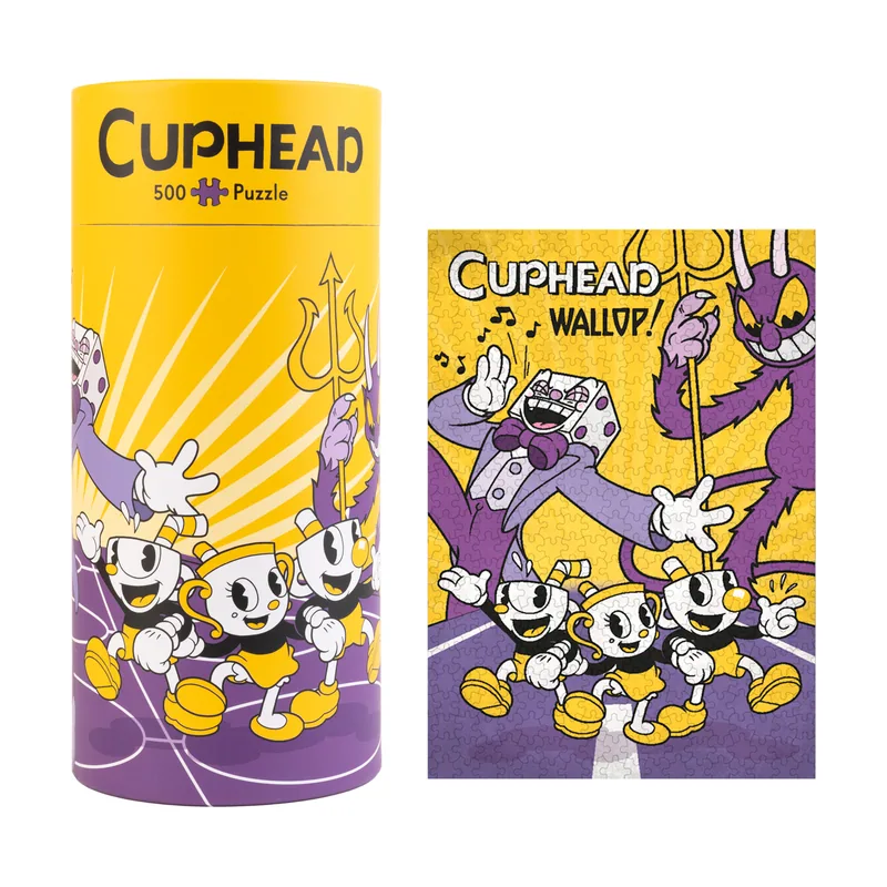 Grupo Erik Puzzle 500 Piezas Cuphead Ready for The Devil`s Dance?