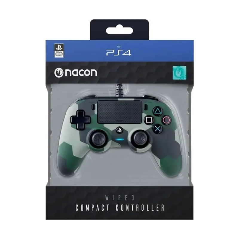 Wired Compact Camuflaje USB Gamepad Analógico/Digital