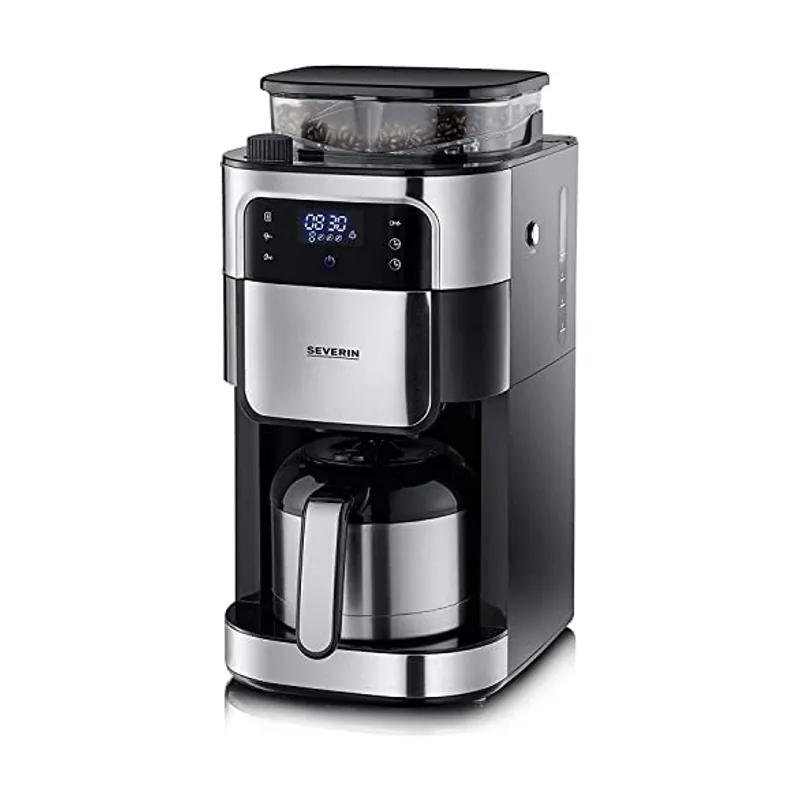 Severin Cafetera con filtro térmico con molino