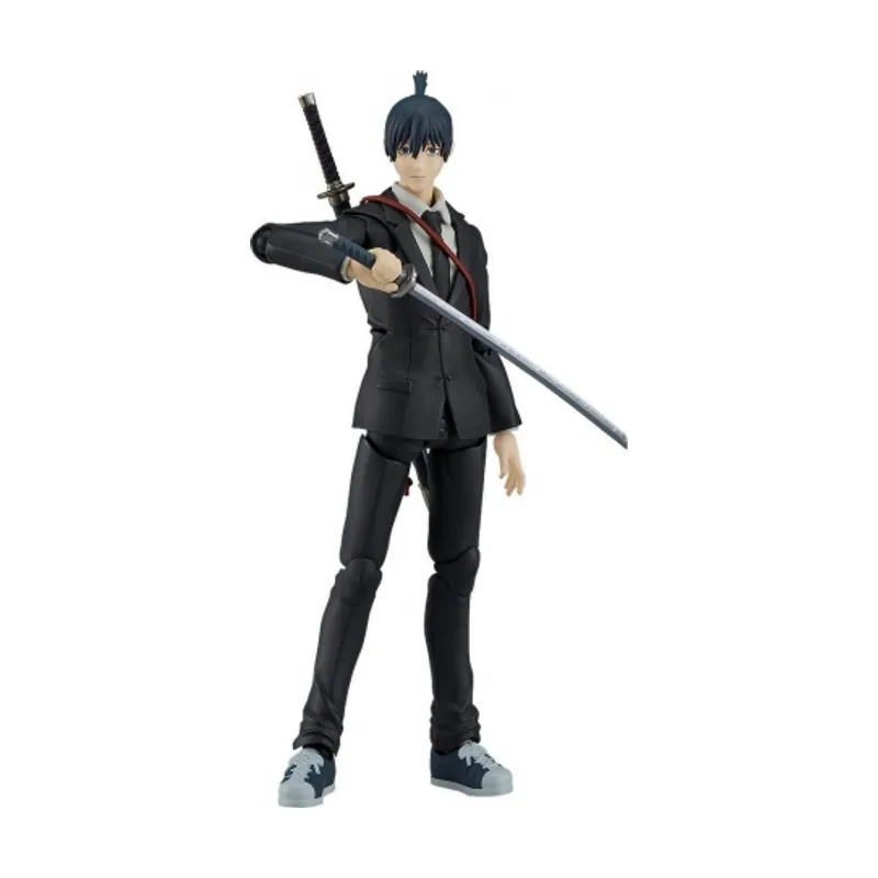 Max Factory Figura Chainsaw Man Aki Hayakawa Figma Figura de Acción. Figura articulada de la línea Figma