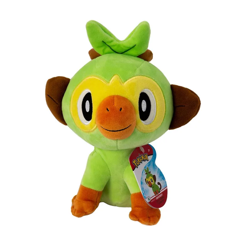 Jazwares Pokémon Peluche Grookey de 8 Pulgadas