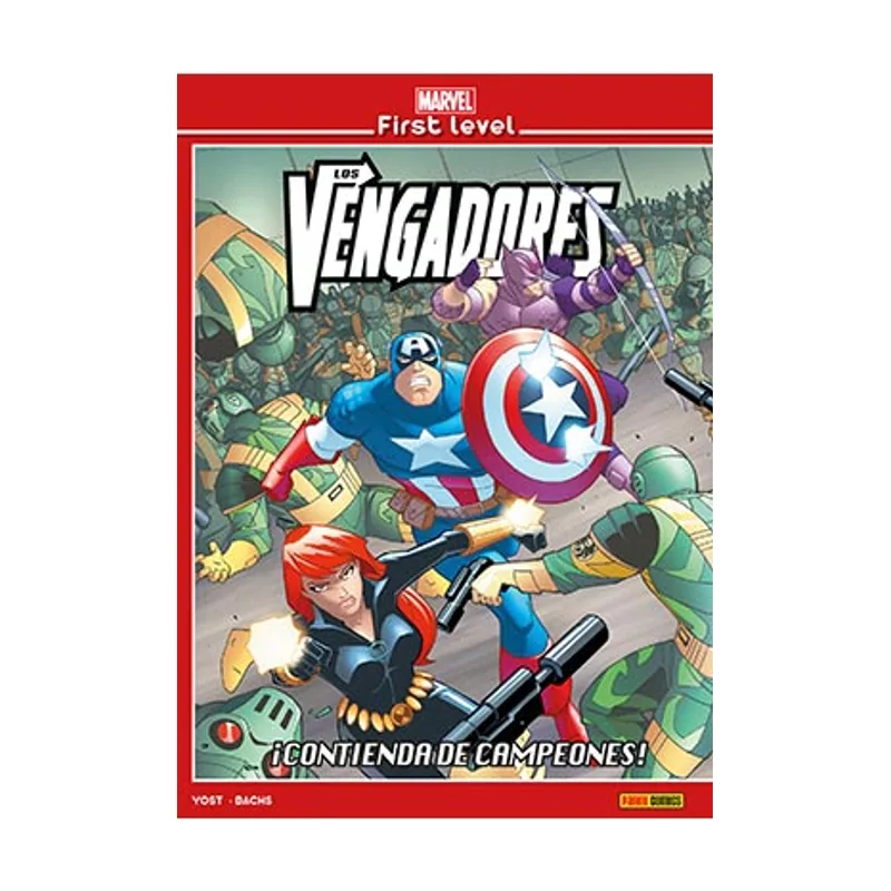 Panini 6 Los Vengadores. Contienda de campeones MARVEL FIRST LEVEL