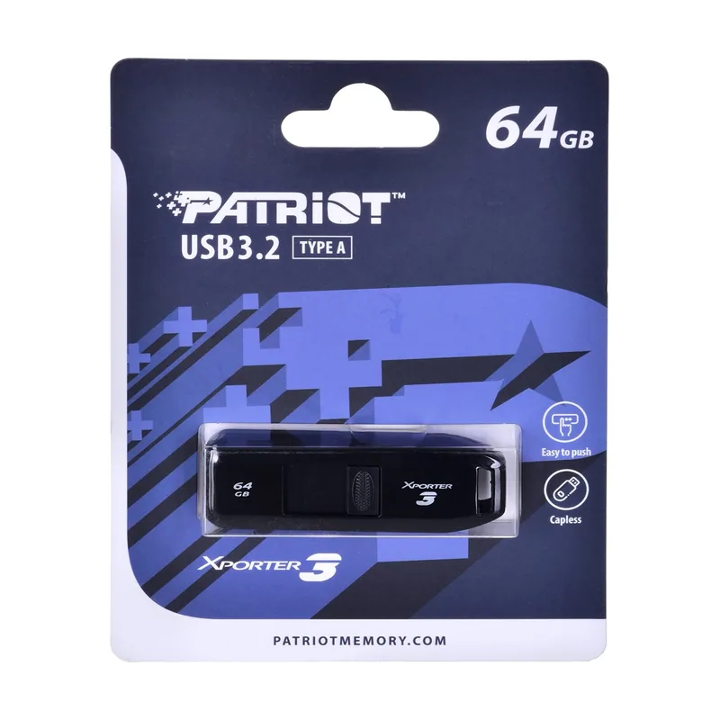 Patriot Memory Xporter 3 flash USB 64 GB USB tipo A 3.2 Gen 1 3.1 Gen 1