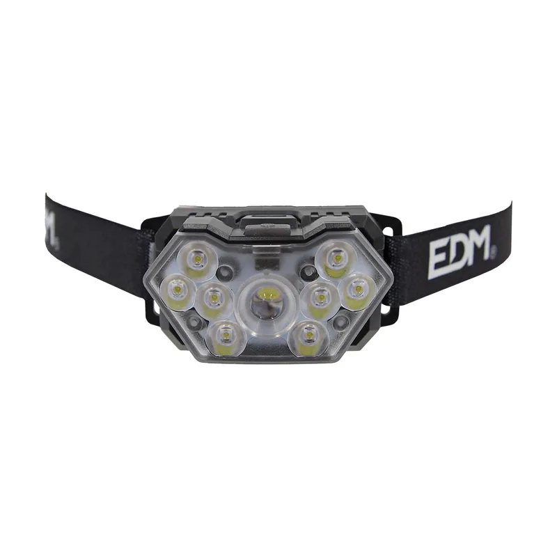 EDM Linterna LED para la Cabeza 5 W 8 W 400 lm
