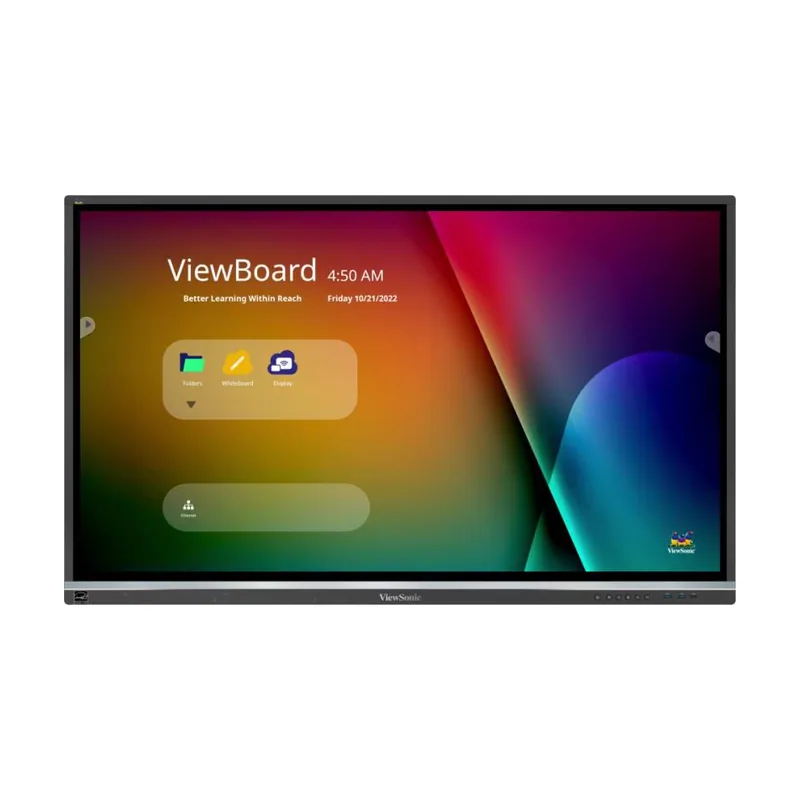 ViewSonic IFP5550-5 pizarra y accesorios interactivos 139,7 cm 3840 x 2160 Pixeles