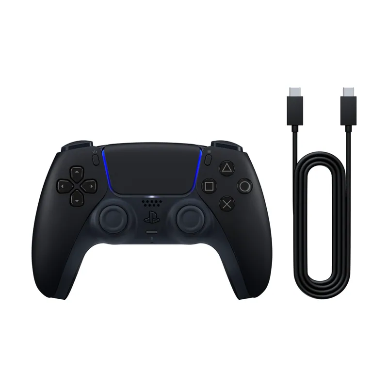 Sony Mando Inalámbico DualSense Midnight Black + Cable USB