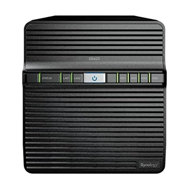 Synology Servidor de almacenamiento NAS DiskStation DS423 Ethernet Negro RTD1619B