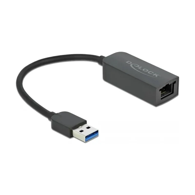 Delock Adaptador USB a Red RJ45 66646 2,5 Gigabit Ethernet