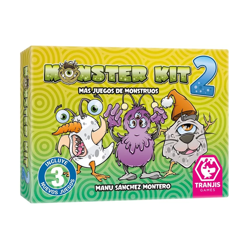 Tranjis games KREMTIK Juego De Mesa Monster Kit 2 Edad Recomendada 3 Años