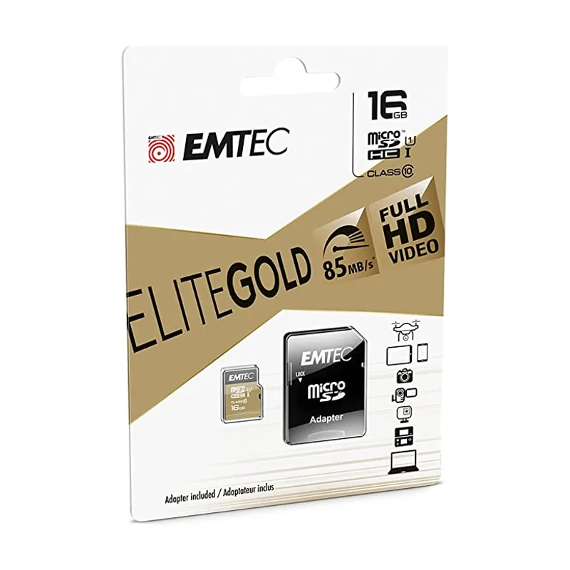 Emtec microSD Class10 Gold+