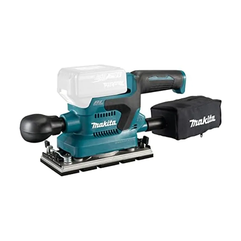 Makita DBO382Z Lijadora de acabado sin escobillas de iones de litio de 18 V