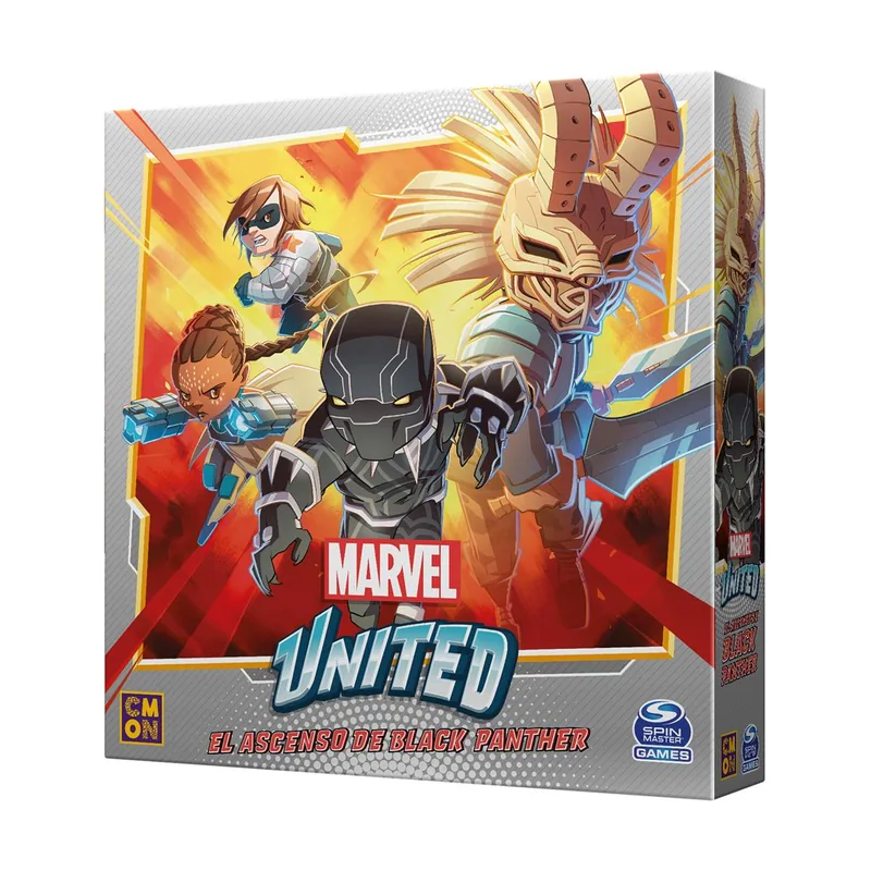 Asmodee CMON Marvel United El Ascenso de Black Panther
