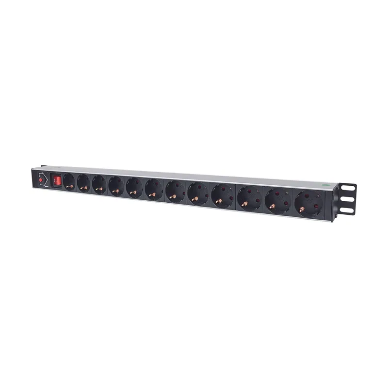 Intellinet 714044 de distribución de energía PDU 12 salidas AC 1U