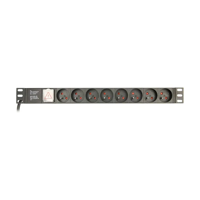 Gembird EG-PDU-014-FC14 de distribución de energía PDU 8 salidas AC 1U