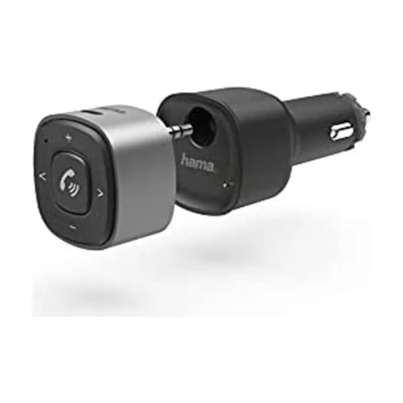 Hama Bluetooth-Recept para Coche. 3,5 mm Enchufe y Carga USB