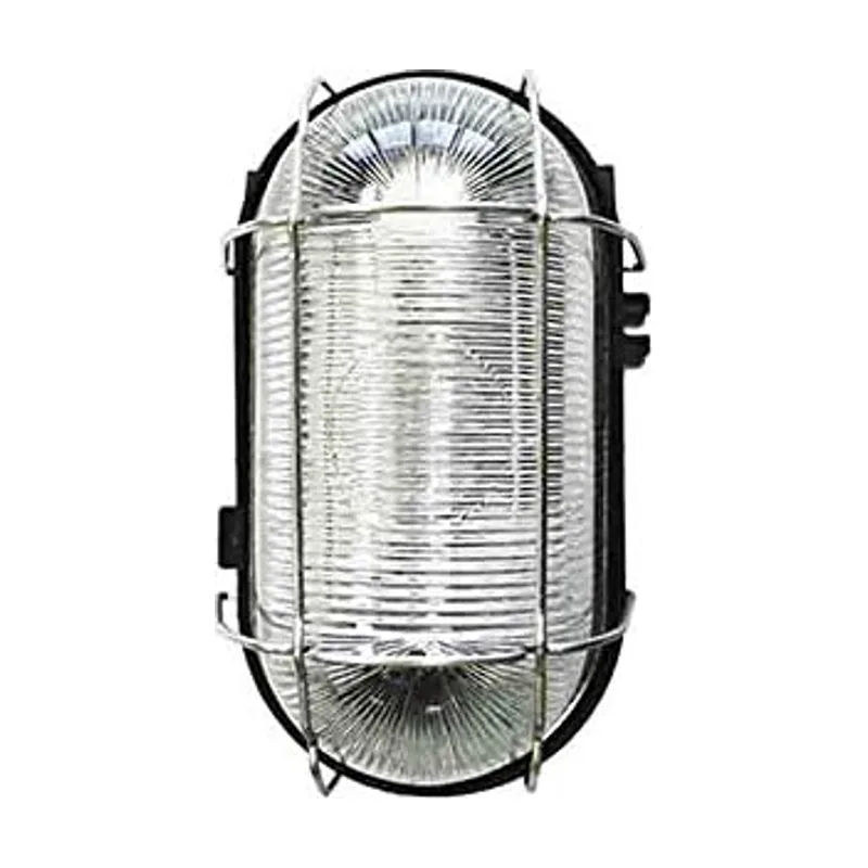 EDM Aplique Farol Aluminio Negro MOD. Zurich 60W E27 IP44
