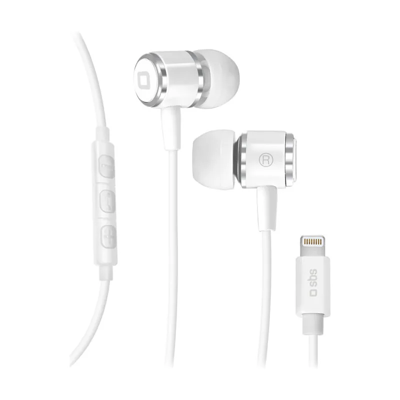 Sbs TEINEARLIGHTW auricular y casco Auriculares Alámbrico Dentro de oído Llamadas/Música