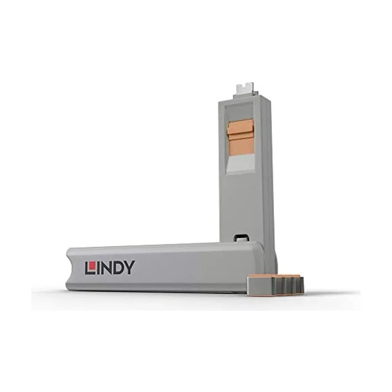 Lindy 40428 bloqueador de puerto Llave de bloqueador de puerto USB Tipo C