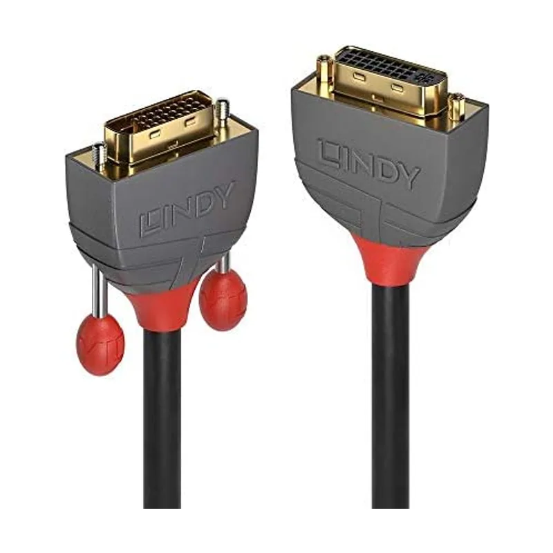 Lindy 36232 cable DVI 2 m DVI-D DVI-I