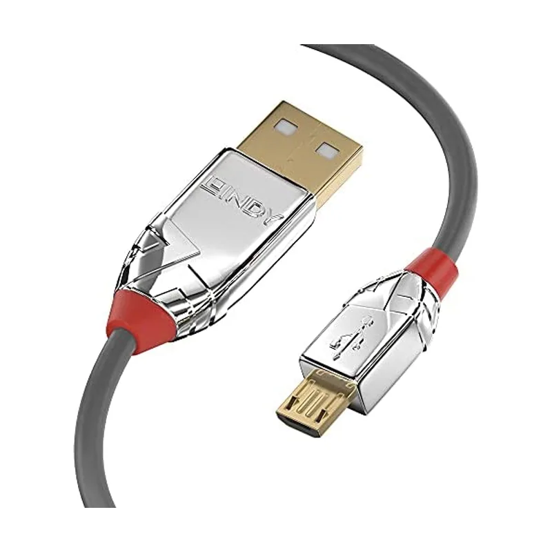 Lindy 36653 cable USB 3 m USB 2.0 USB A Micro-USB B
