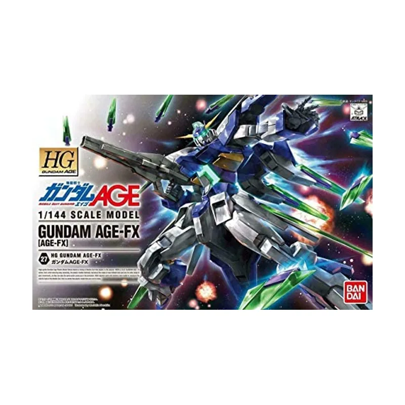 Bandai Hobby #27 Gundam Age-FX 1/144 High Grade Model Kit Toy japan import
