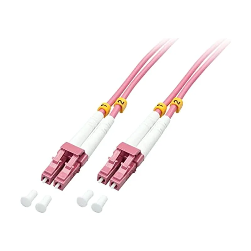 Lindy 46343 Cable de fibra óptica e InfiniBand 5 m LC