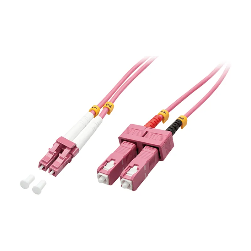 Lindy 46362 Cable de fibra óptica e InfiniBand 3 m LC SC