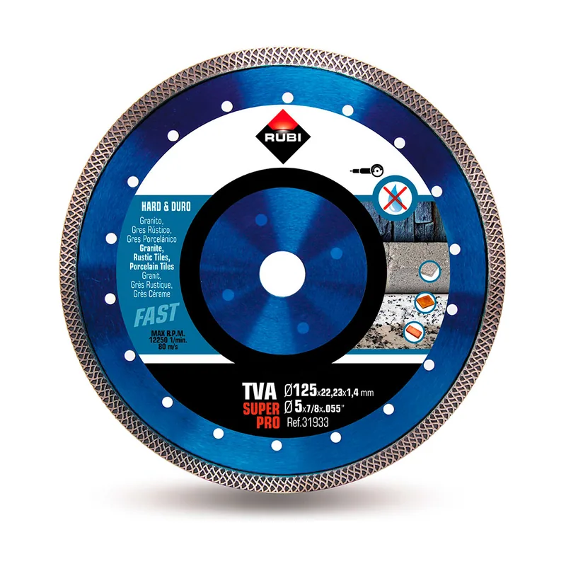 Rubi Disco de Diamante para Porcelánico TURBO VIPER TVA