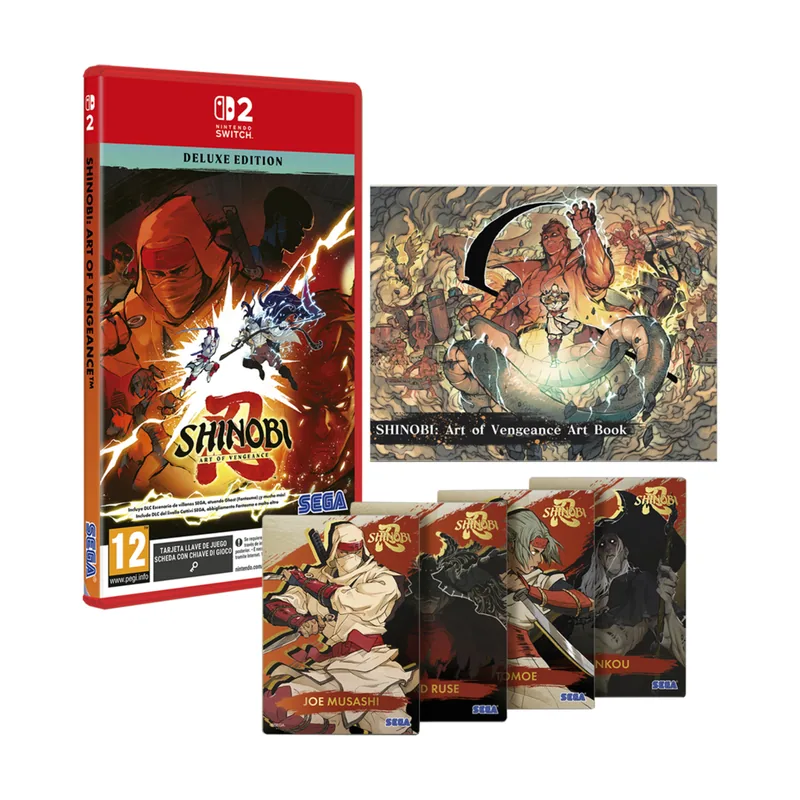 Sega Shinobi Art of Vengeance Edición Deluxe Edición Nintendo Switch 2