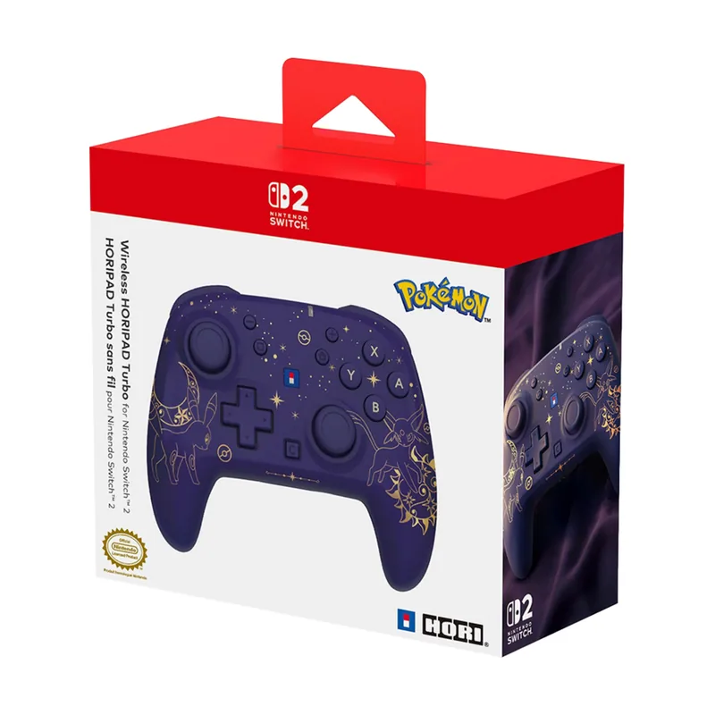 Hori Mando Inalabrico Horipad Turbo Espeon Umbreon Switch 2