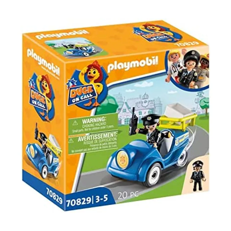 Playmobil Duck ON Call 70829 Mini Coche de Policía