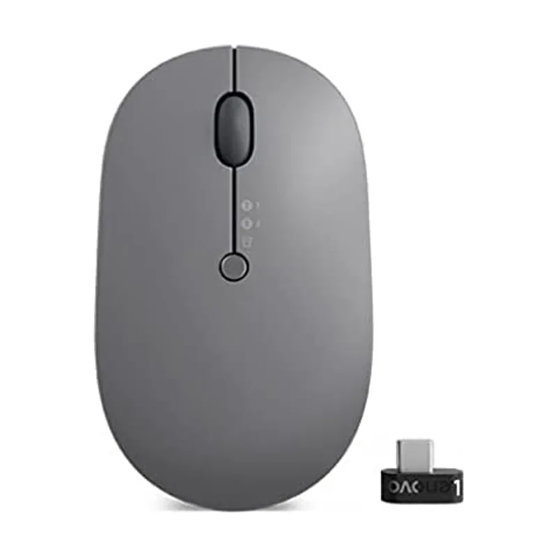 Lenovo Go Multi-Device ratón Ambidextro RF Wireless + Bluetooth Óptico 2400 DPI