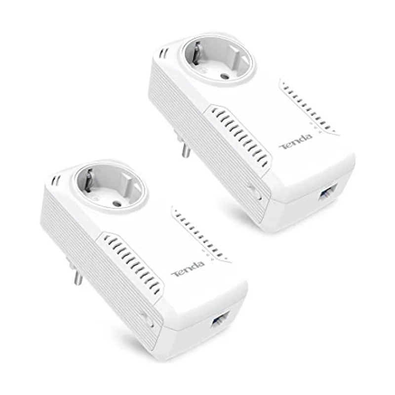 Tenda P1001P Kit Adaptador de Red Powerline 1000 Mbps