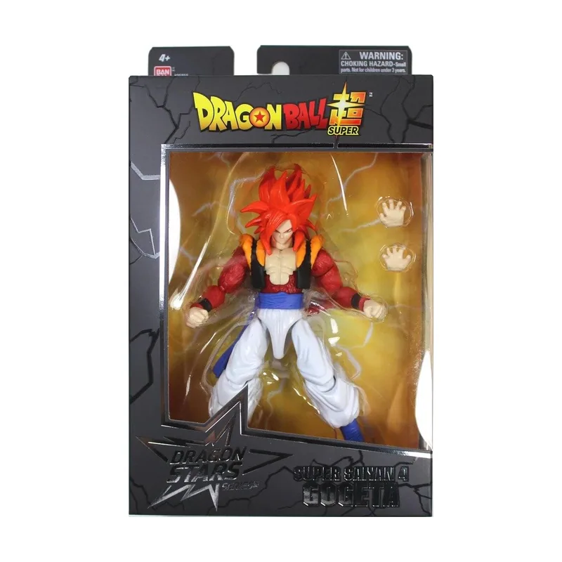 Bandai Figurka kolekcjonerska dragon ball dragon stars super saiyan 4 gogeta