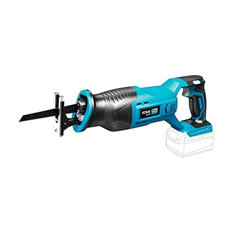 Koma tools Sierra de sable 20v sin batería ni cargador 8,5x44x15.5cm pro series battery