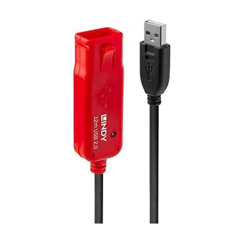 Lindy 42782 cable USB 12 m USB 2.0 USB A